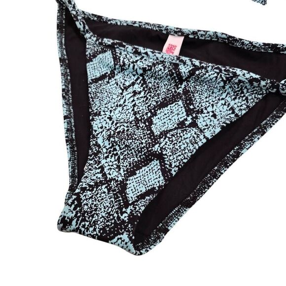 Solid & Striped The Lulu Swimwear Womens Medium Snake Jacquard Bottom Bikini Top - Picture 3 of 8